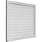 Ekena Millwork Vertical Surface Mount PVC Gable Vent: Functional, w/ 2"W x 2"P Brickmould Sill Frame, 42"W x 36"H GVPVE42X3603SF - alternate 2